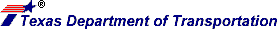 Texas Department of Transportation Logo
